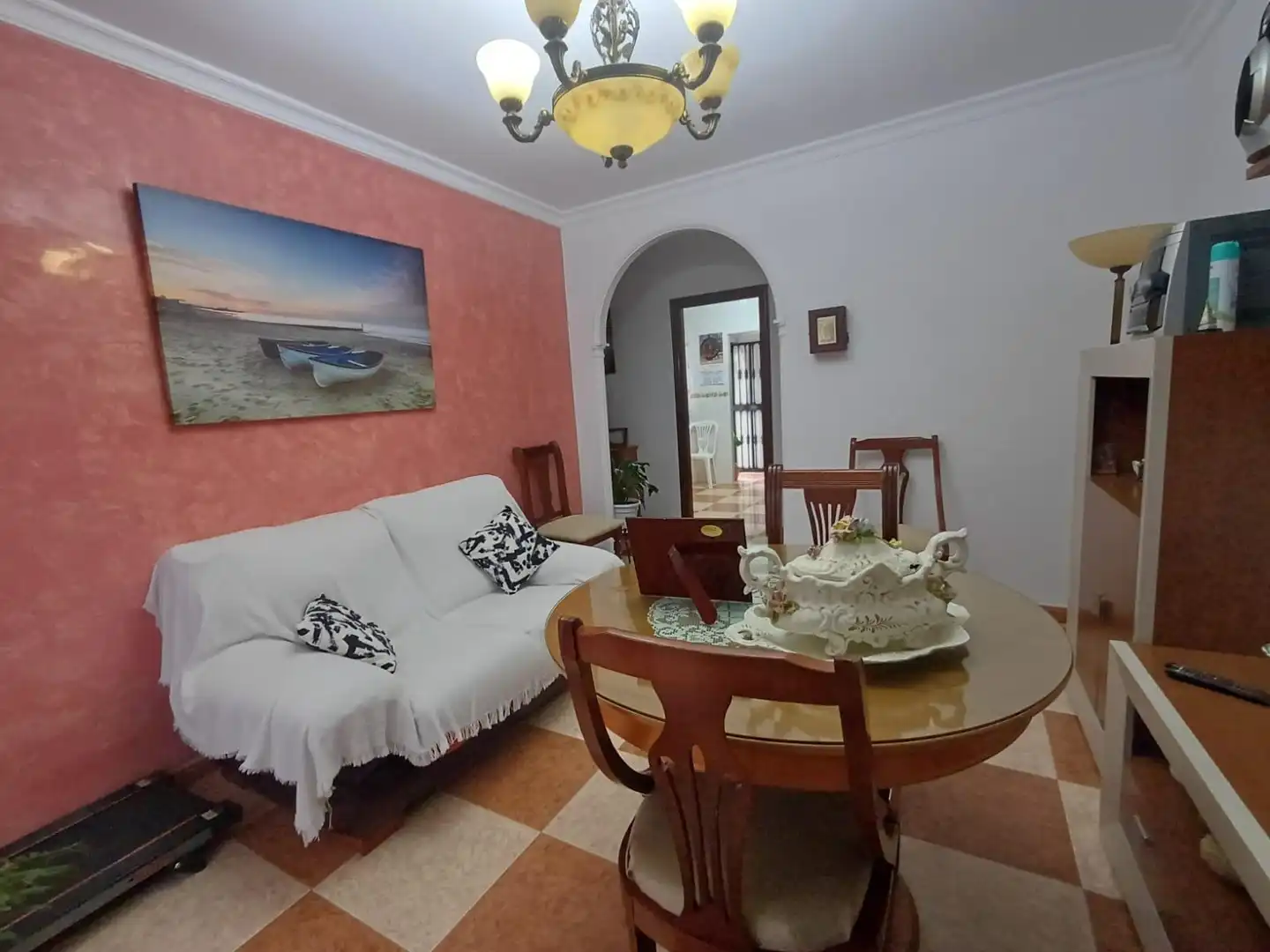 Sala de estar de Piso en venta en La Puebla del Río