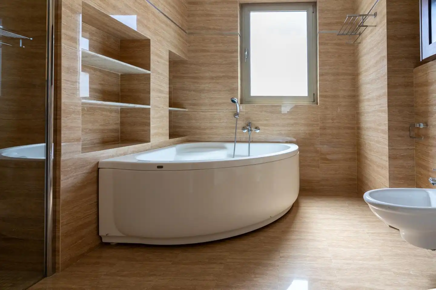 Baño de Casa o chalet en venta en Elche / Elx con Aire acondicionado, Jardín privado y Parquet