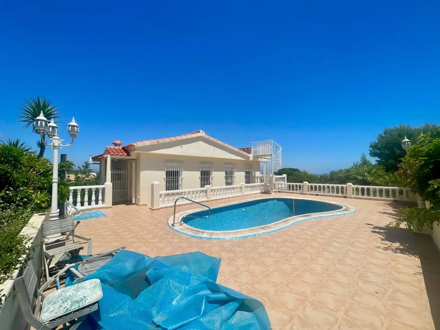 Piscina de Casa o chalet en venta en Peñíscola / Peníscola con Aire acondicionado, Jardín privado y Terraza