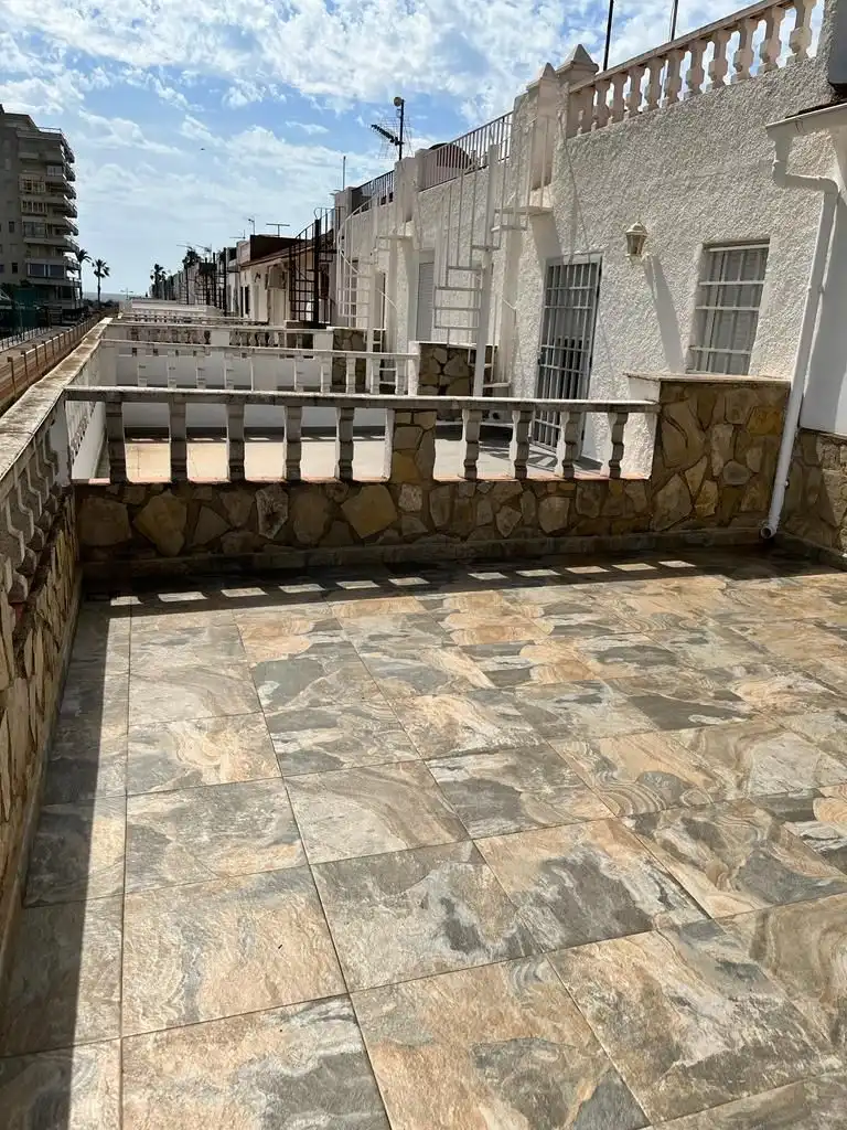 Terrassa de Casa adosada en venda en Peñíscola / Peníscola amb Aire condicionat