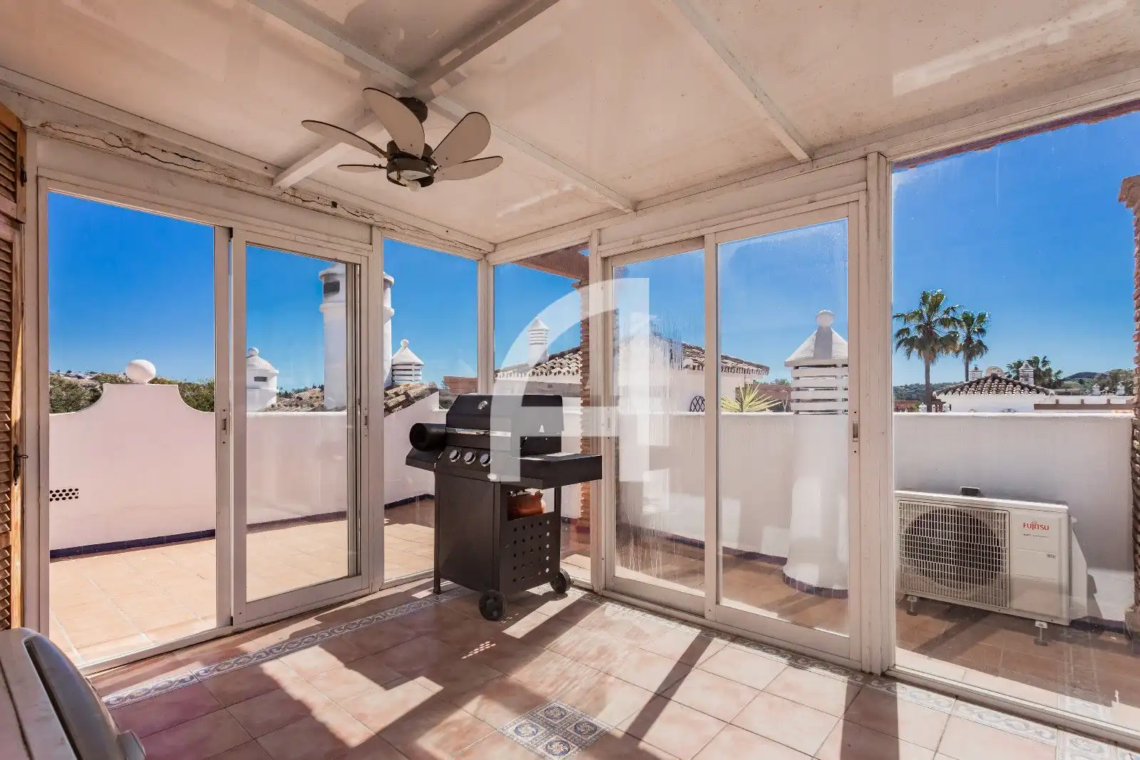 Terraza de Ático en venta en Mijas con Aire acondicionado, Calefacción y Terraza
