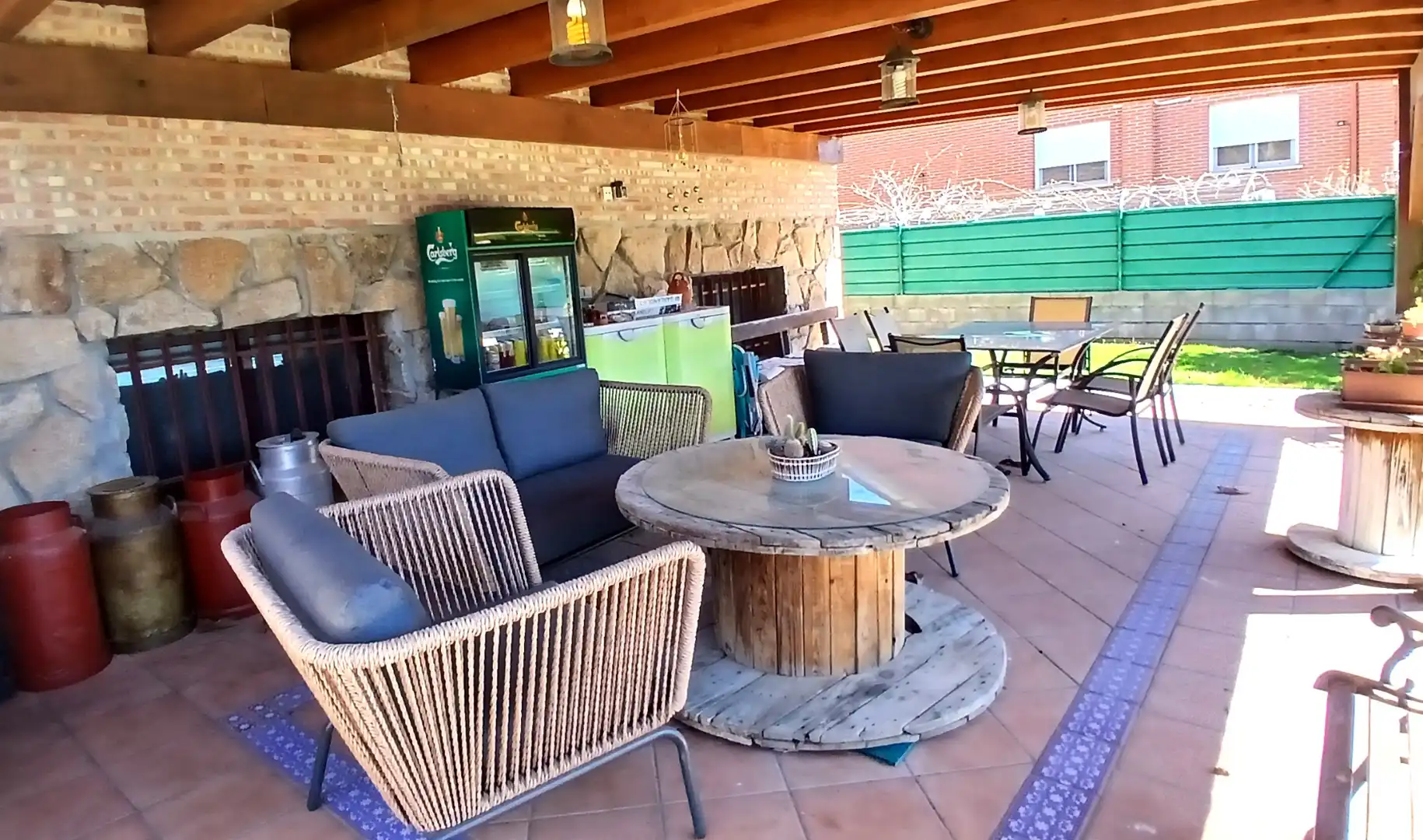 Terrassa de Casa o xalet en venda en Guadarrama amb Calefacció, Jardí privat i Terrassa