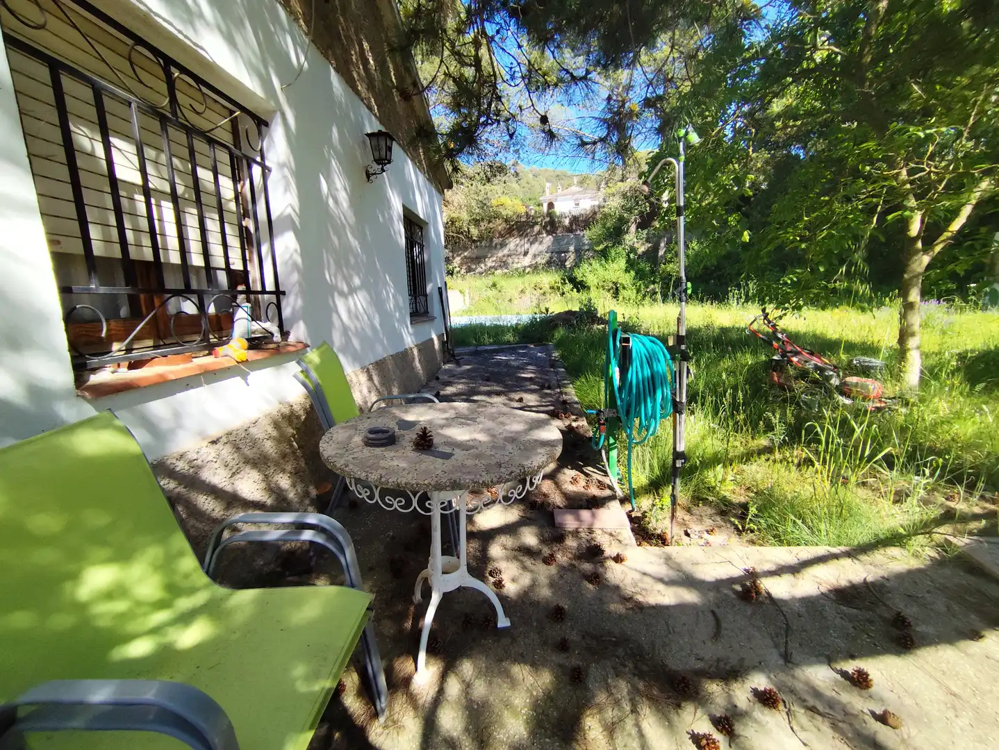 Jardín de Finca rústica en venta en Pontils con Terraza, Piscina y Amueblado