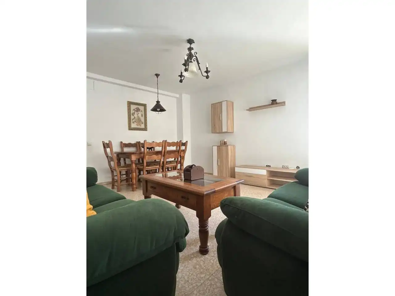 Sala d'estar de Pis en venda en Estepona amb Moblat i Balcó