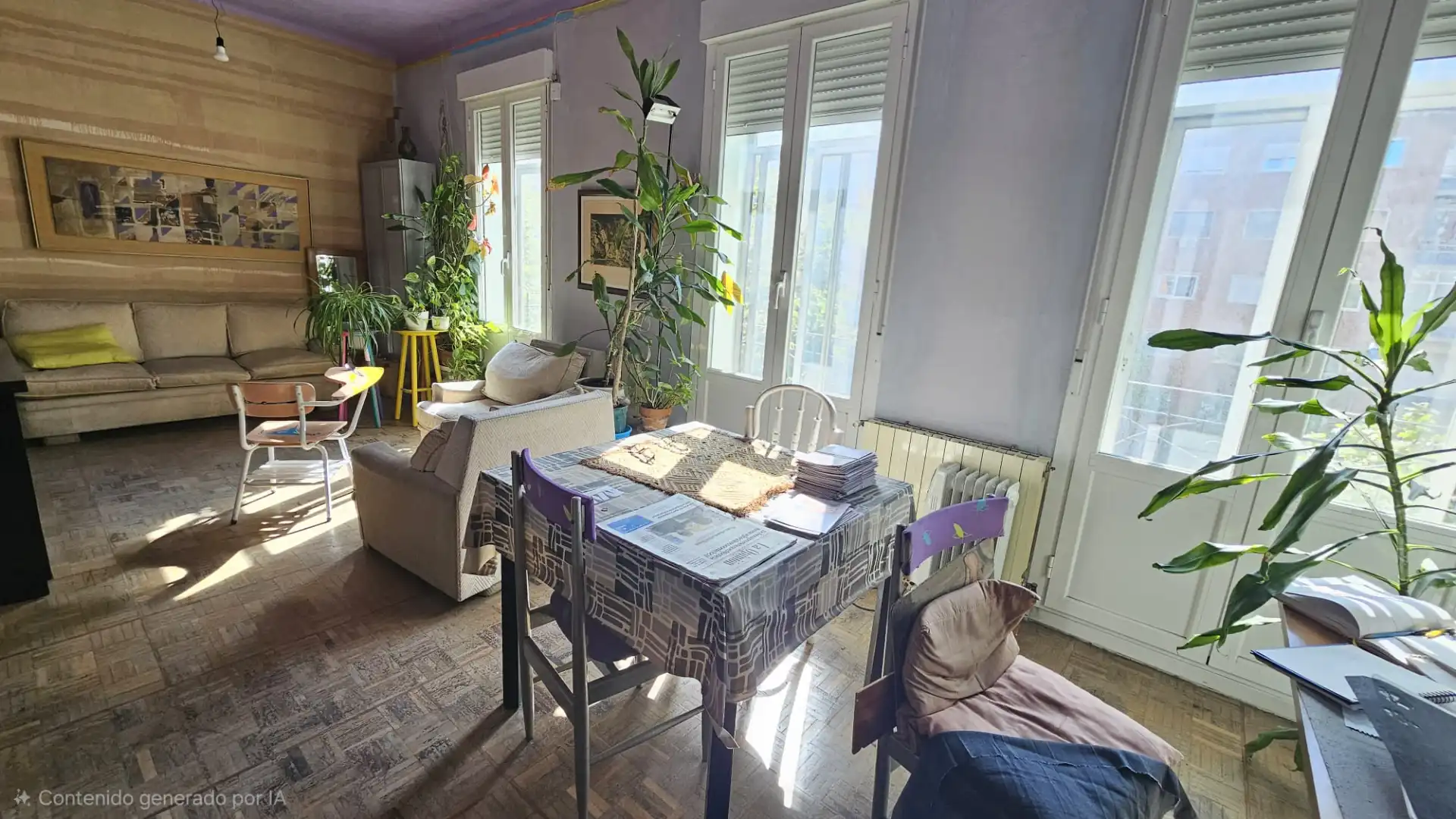 Sala de estar de Piso en venta en Madrid con Aire acondicionado, Calefacción y Parquet