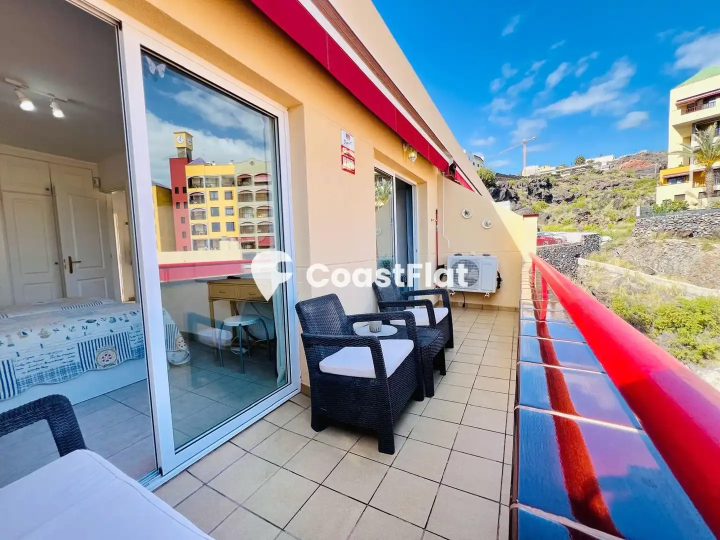 Terraza de Apartamento en venta en Santiago del Teide con Aire acondicionado, Calefacción y Terraza