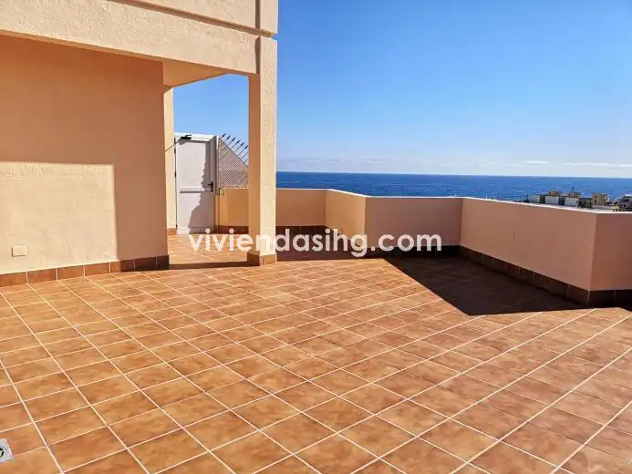 Terrasse von Wohnung zur Miete in Puerto de la Cruz mit Terrasse, Möbliert und Waschmaschine