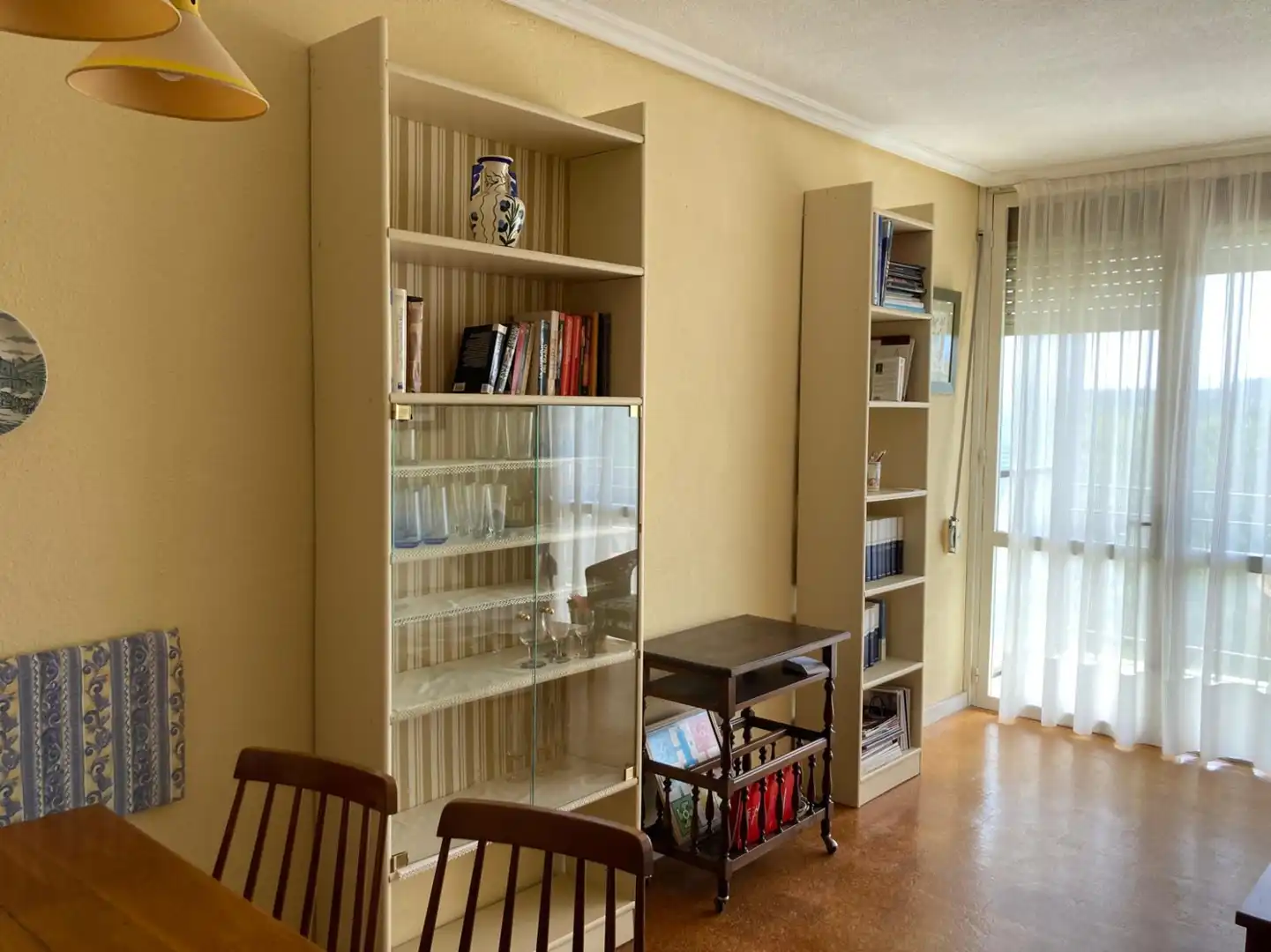 Wohnzimmer von Wohnung zum Verkauf in Lanciego / Lantziego mit Heizung, Terrasse und Schwimmbad
