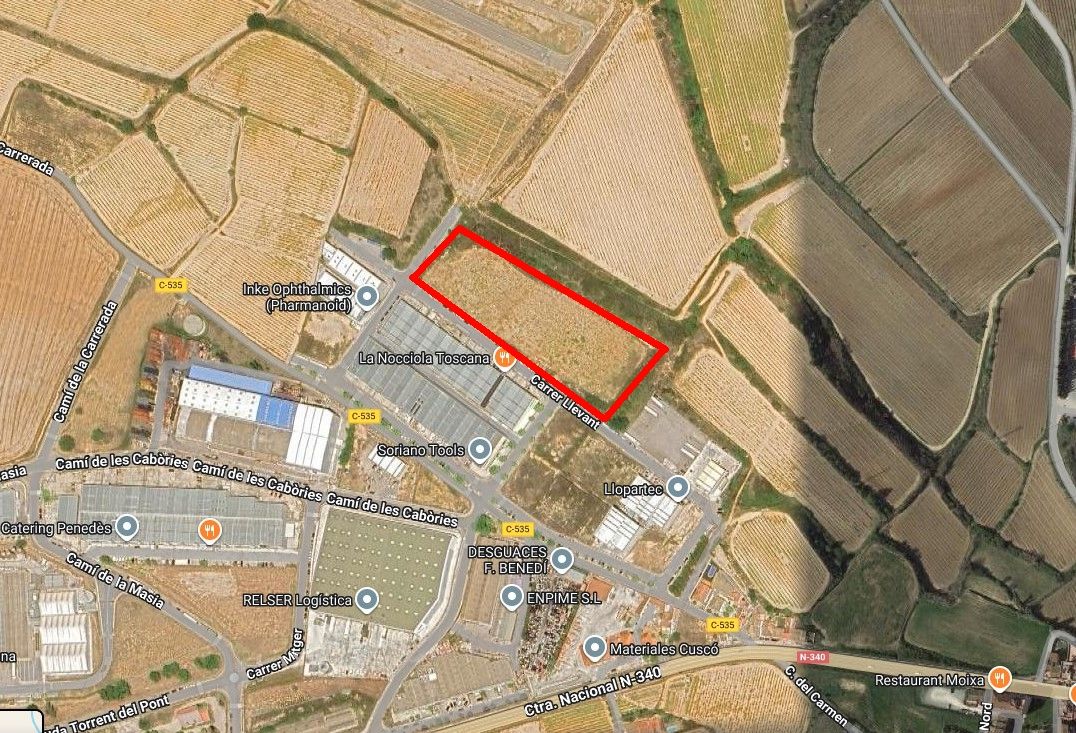 Terreny industrial en venda en Avinyonet del Penedès