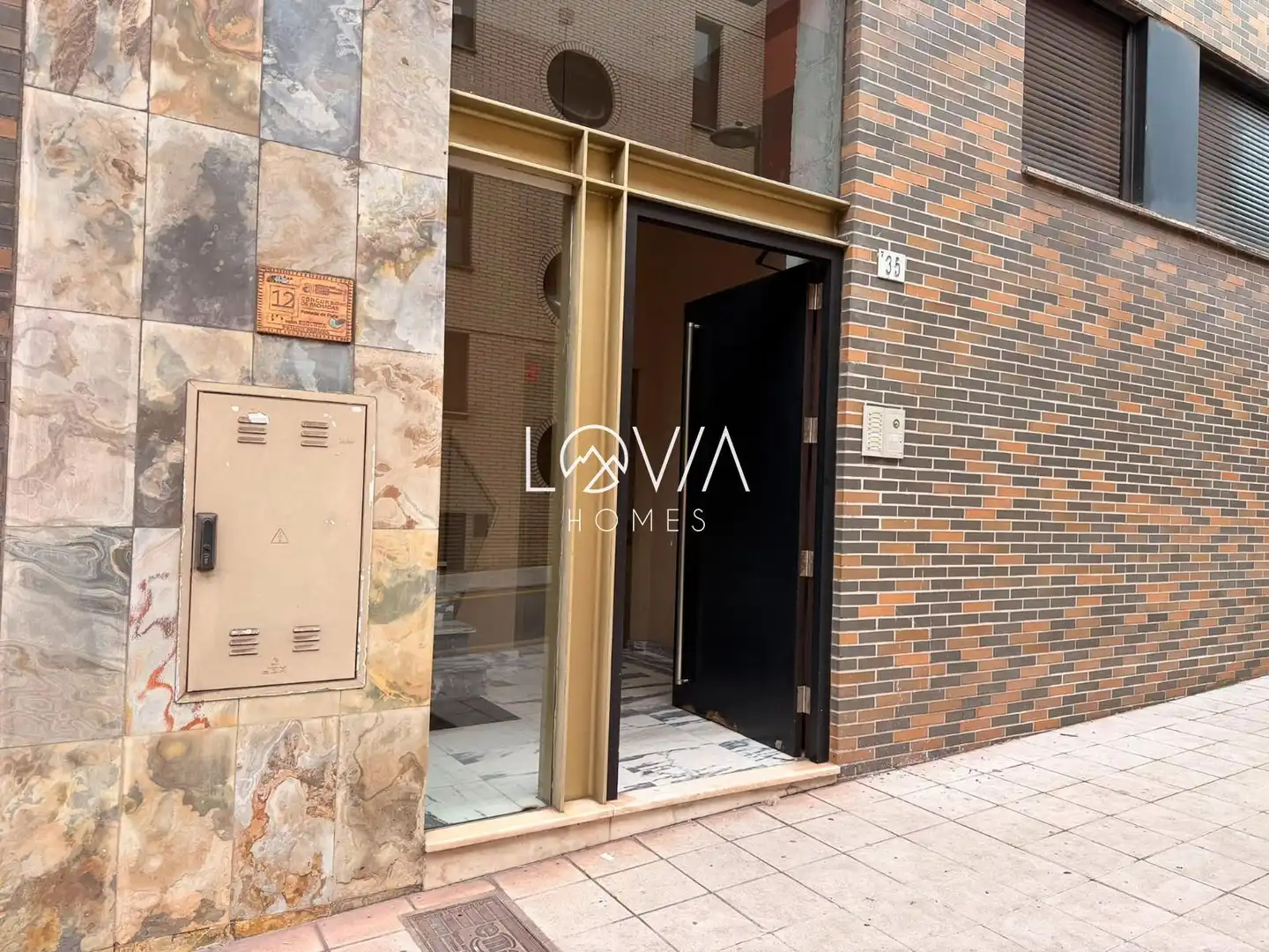 Exterior view of Flat for sale in Gijón   with Heating and Furnished