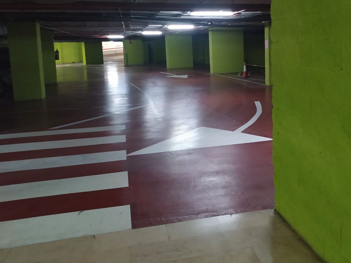 Parking de Garaje de alquiler en Guadalajara Capital con Alarma
