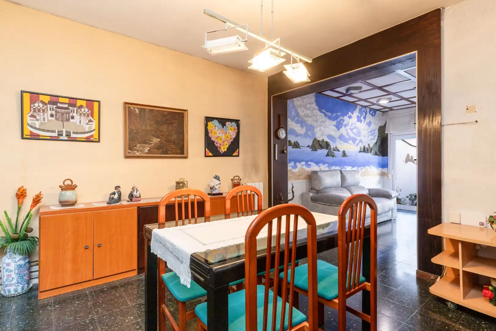 Comedor de Casa o chalet en venta en Terrassa con Calefacción, Terraza y Balcón
