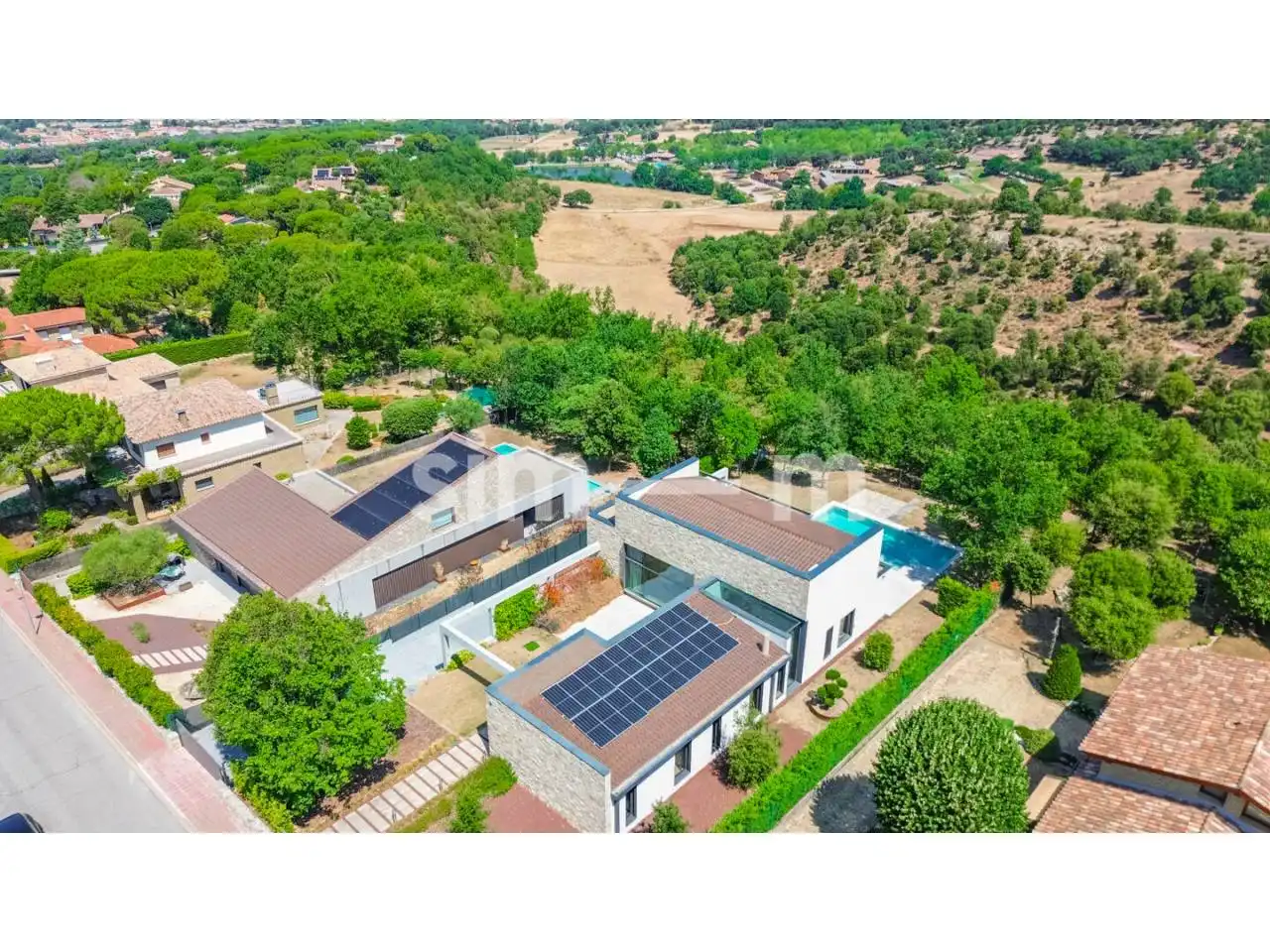 Exterior view of Houses for sale in Taradell  with Air Conditioner, Heating and Private garden