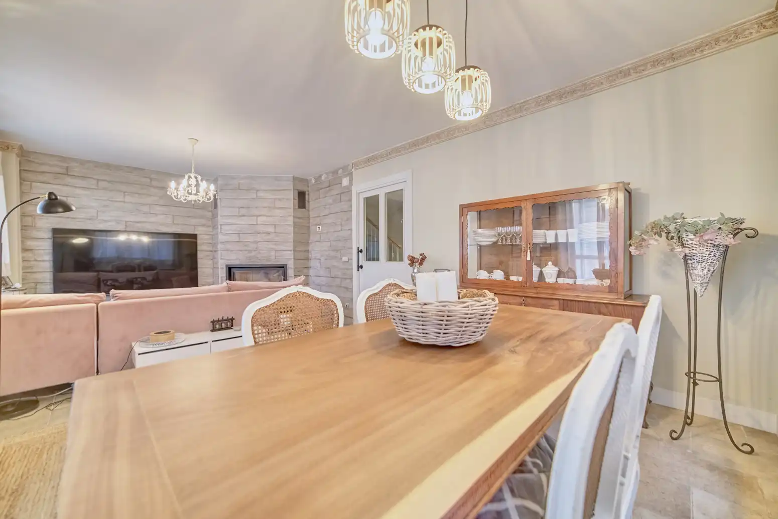 Comedor de Casa o chalet en venta en Orkoien con Calefacción, Parquet y Terraza