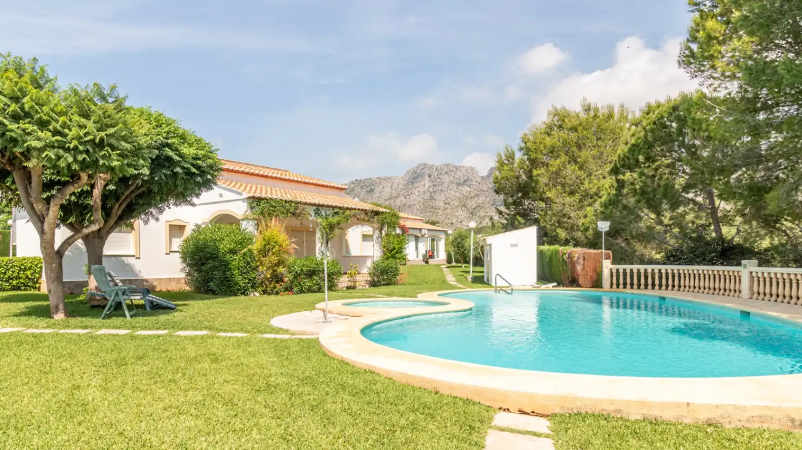 Jardí de Casa o xalet en venda en Beniarbeig amb Aire condicionat, Calefacció i Jardí privat