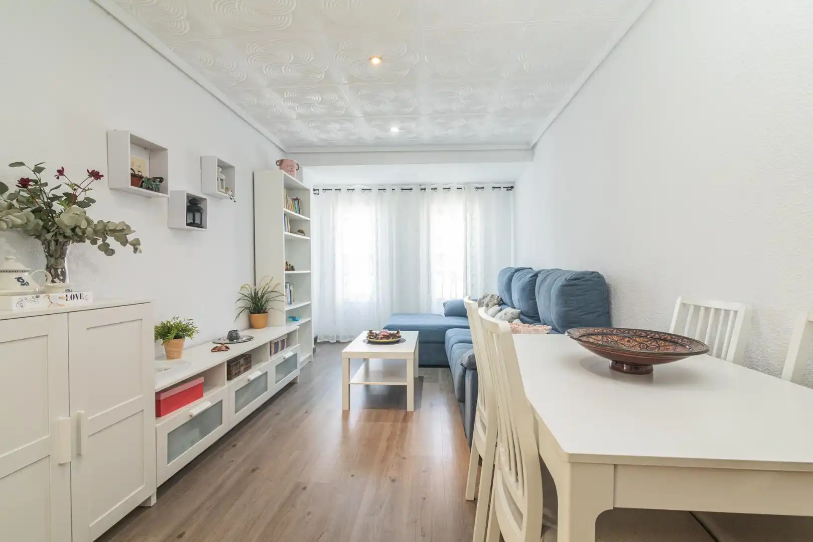 Sala de estar de Piso en venta en Elche / Elx con Balcón