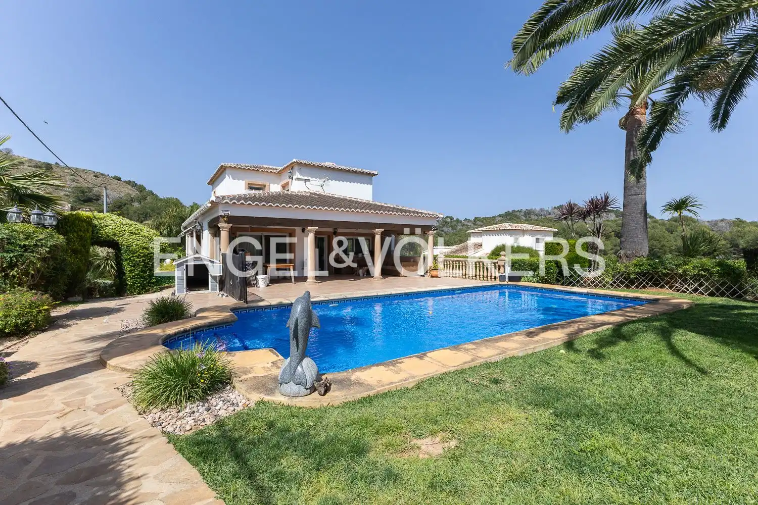 Vista exterior de Finca rústica en venta en Jávea / Xàbia con Aire acondicionado, Calefacción y Jardín privado