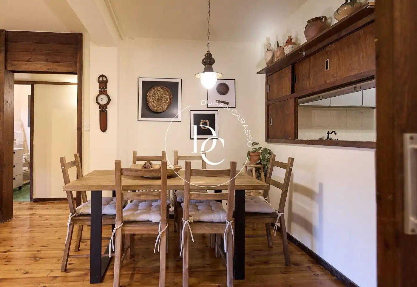 Comedor de Piso en venta en Alp con Calefacción, Terraza y Amueblado