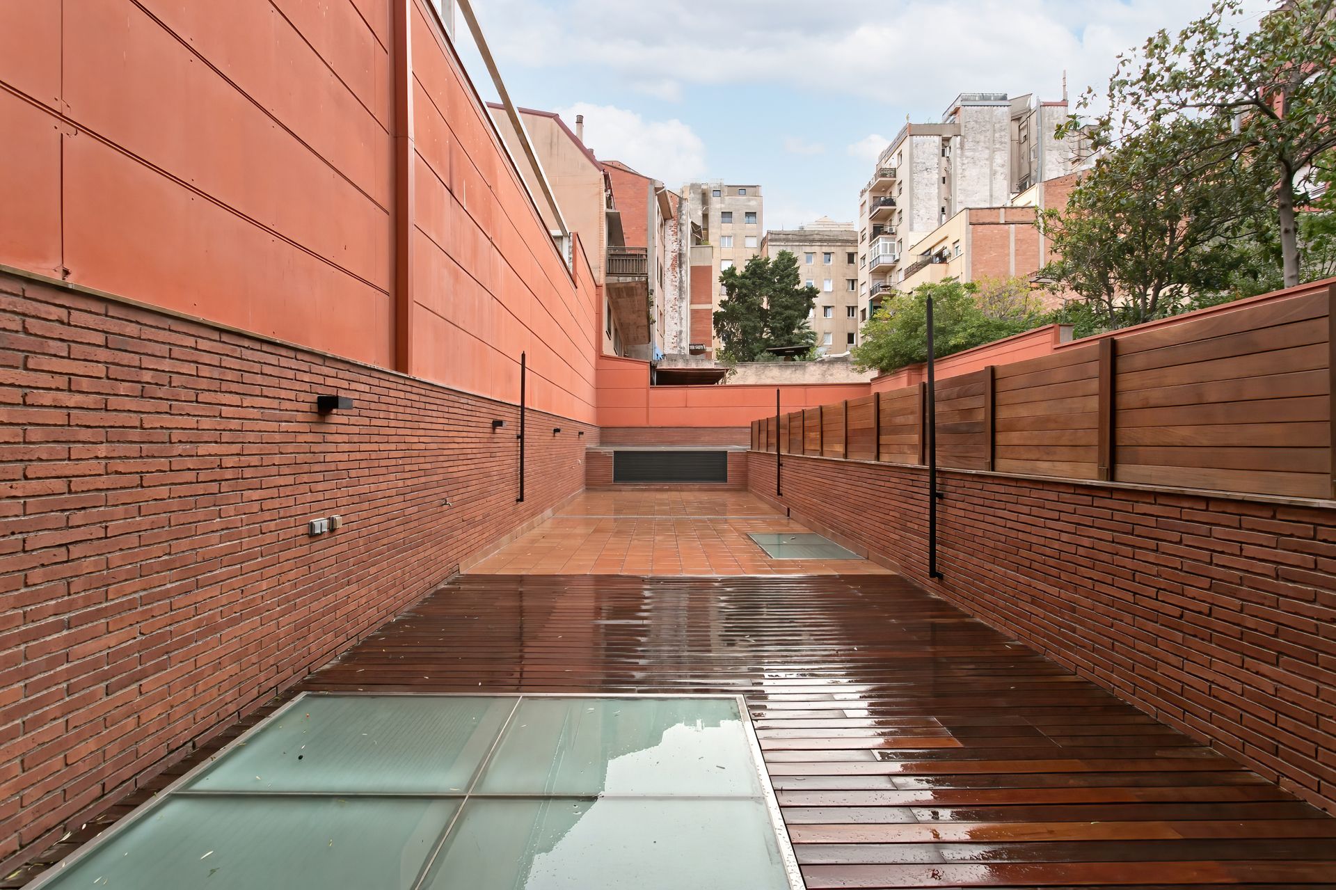 Vista exterior de Dúplex en venda en  Barcelona Capital amb Aire condicionat, Calefacció i Terrassa