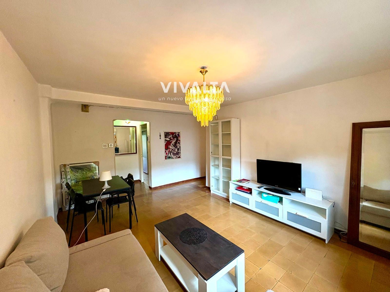 Living room of Flat for sale in  Madrid Capital