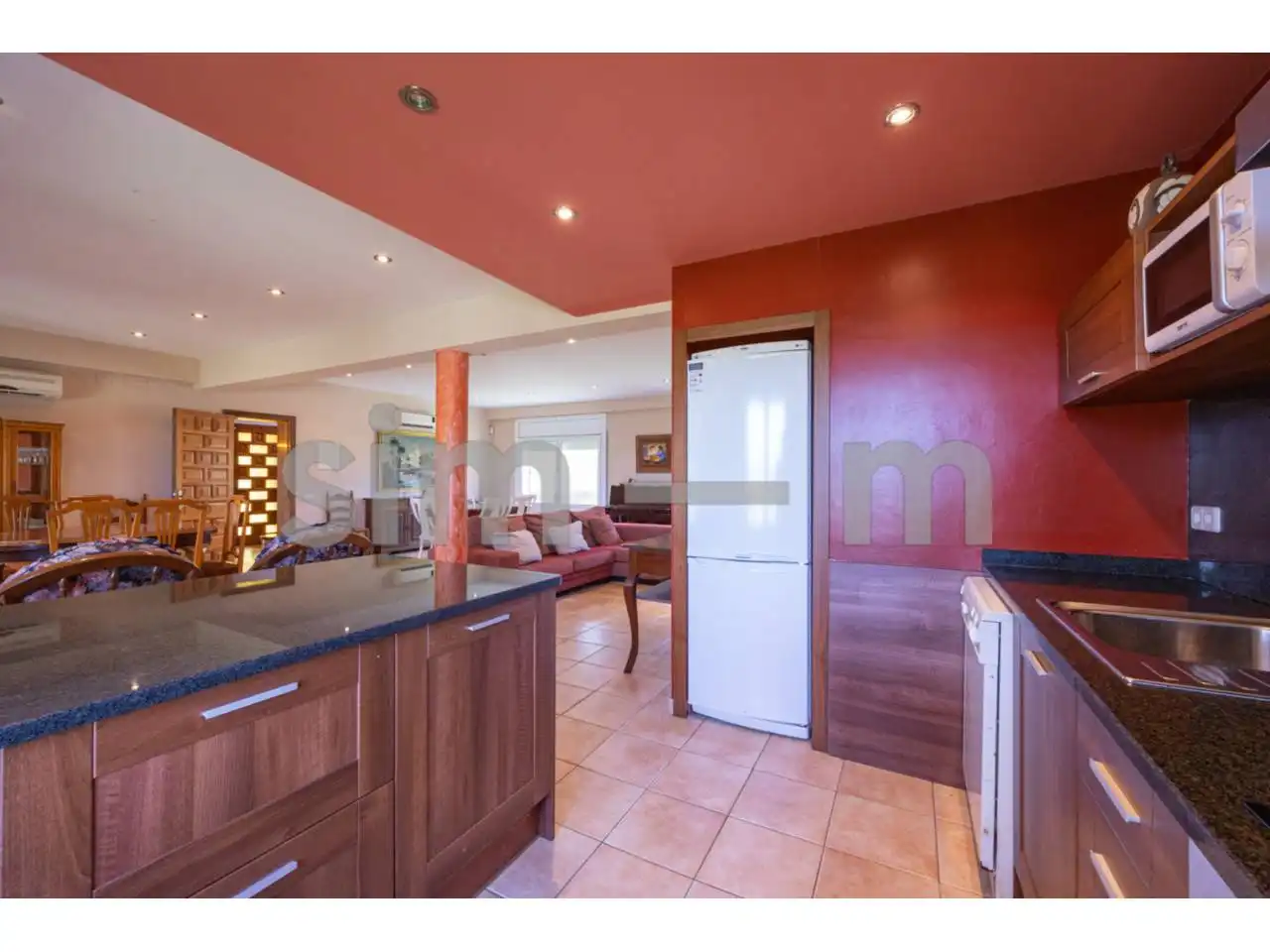 Cocina de Casa o chalet en venta en Gurb con Aire acondicionado, Calefacción y Jardín privado