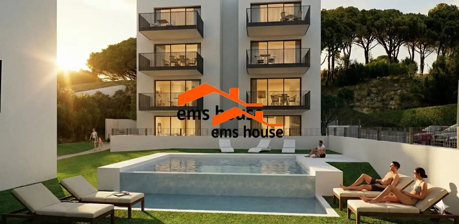 Piscina de Apartament en venda en Palamós amb Terrassa i Piscina comunitària