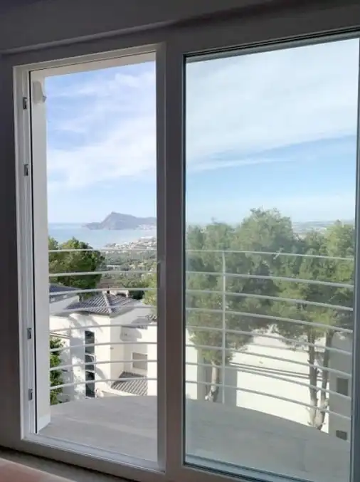 Vista exterior de Casa o chalet en venta en Altea con Aire acondicionado, Jardín privado y Terraza