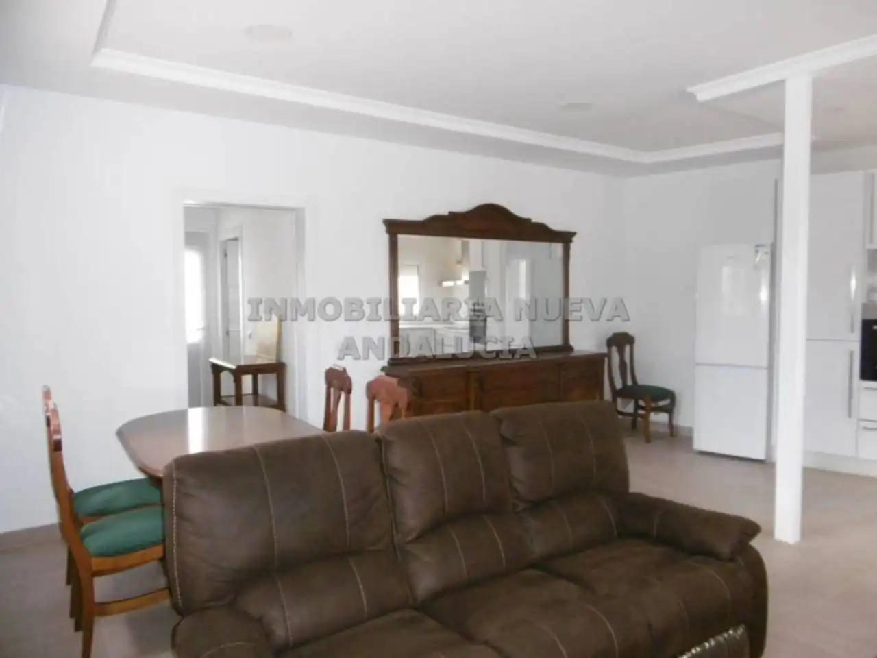 Sala d'estar de Casa o xalet de lloguer en Almería amb Moblat