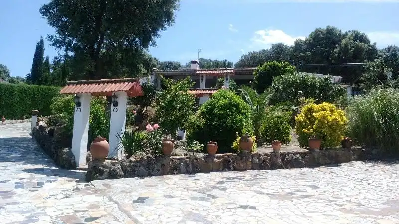 Garden of Houses for sale in Plasencia  with Swimming Pool