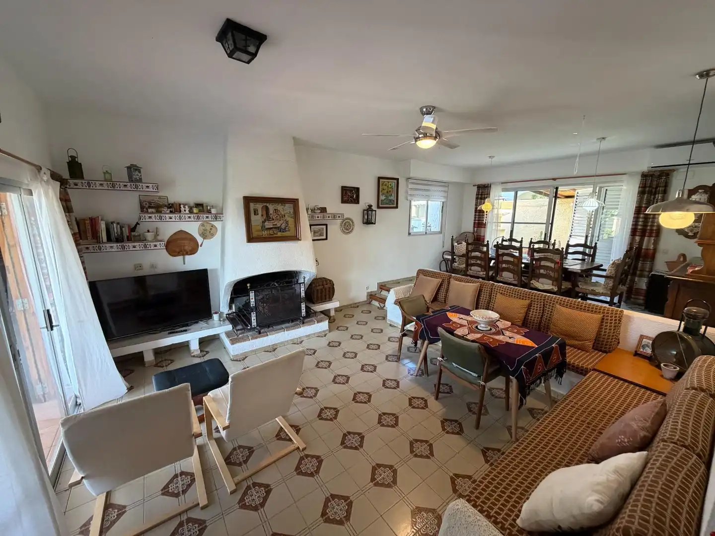 Comedor de Casa o chalet en venta en Náquera con Aire acondicionado, Jardín privado y Terraza