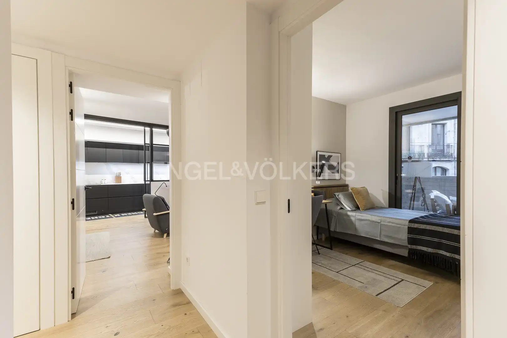 Wohnung zur Miete in Barcelona mit Klimaanlage, Heizung und Parkett