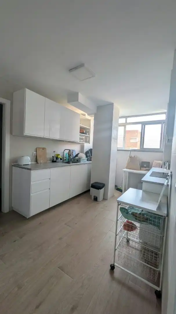Cocina de Piso de alquiler en Madrid con Calefacción y Amueblado