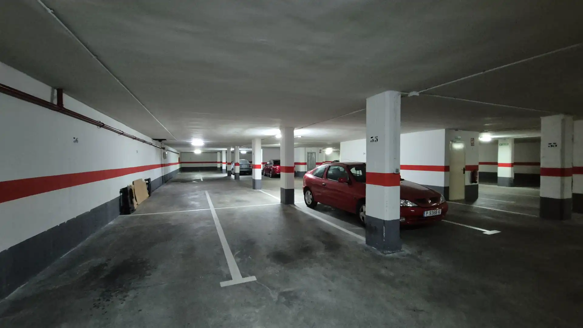 Parking of Flat for sale in Palencia  with Heating, Parquet flooring and Storage room