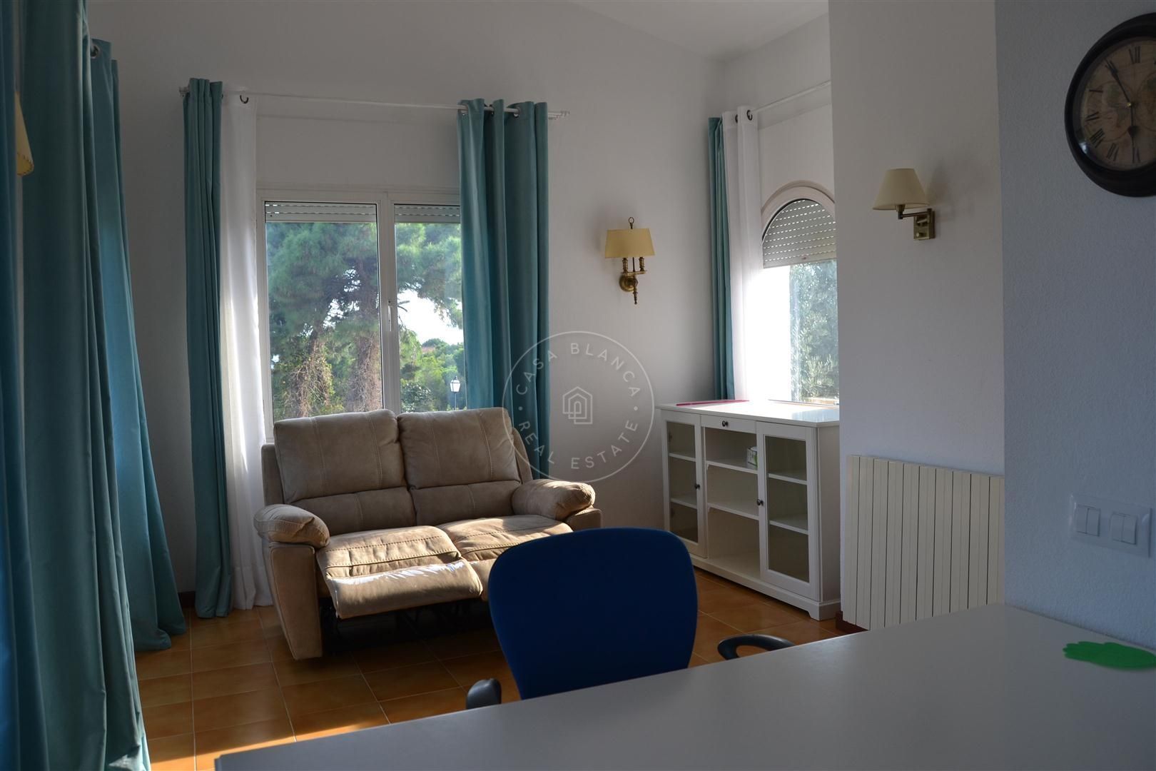 Sala d'estar de Casa o xalet en venda en Lloret de Mar amb Aire condicionat i Piscina