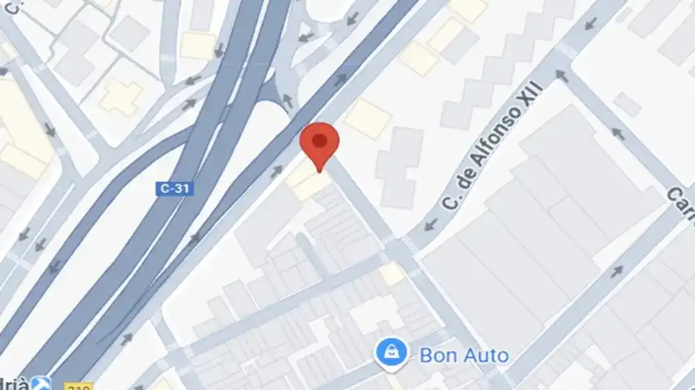 Vista exterior de Pis en venda en Badalona