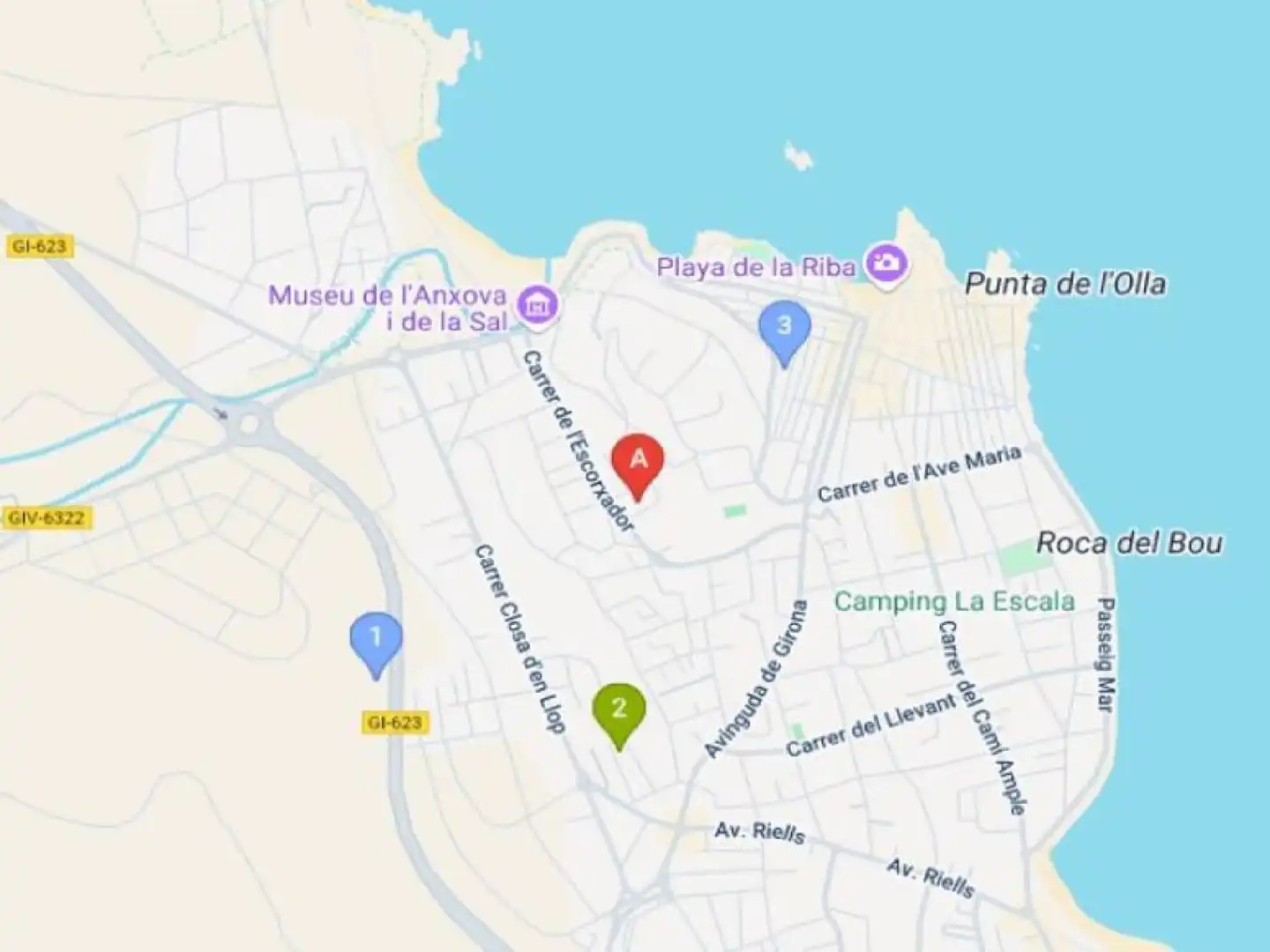 Aparcament de Garatge en venda en L'Escala
