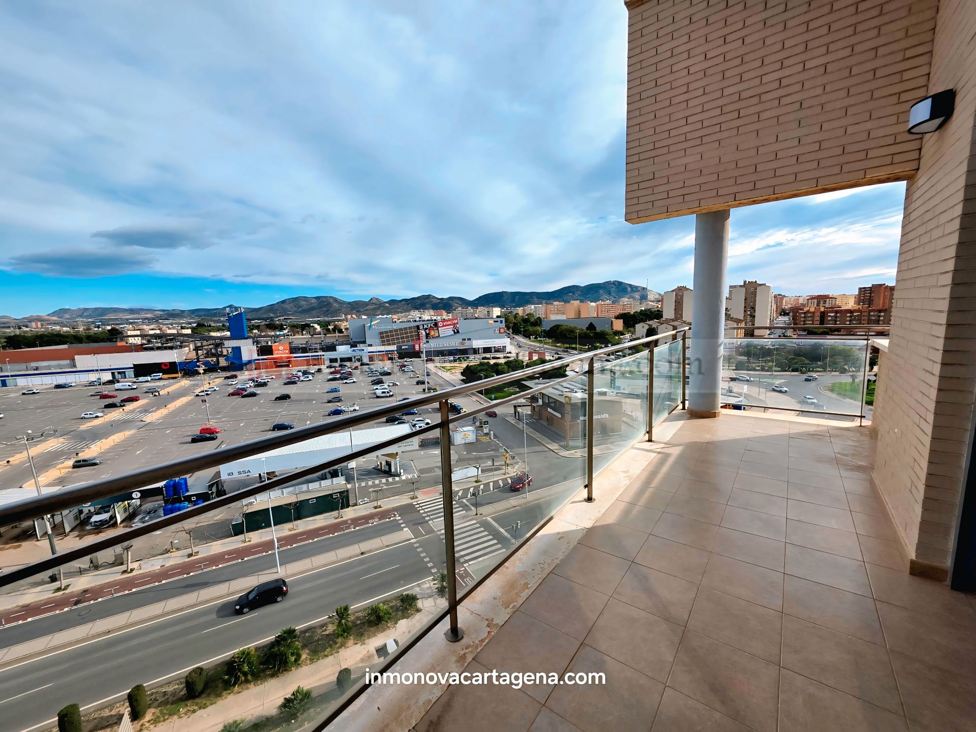 Terrace of Flat to rent in Cartagena  with Furnished