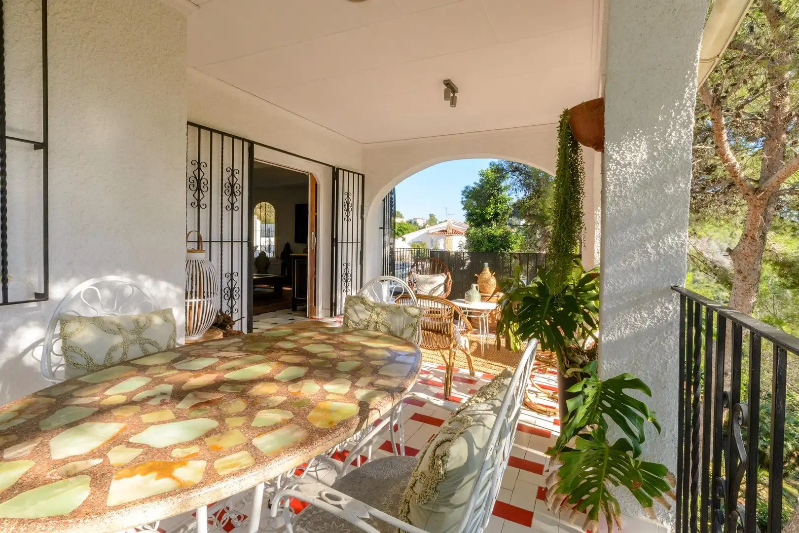Terraza de Casa o chalet en venta en Gandia con Jardín privado, Terraza y Piscina