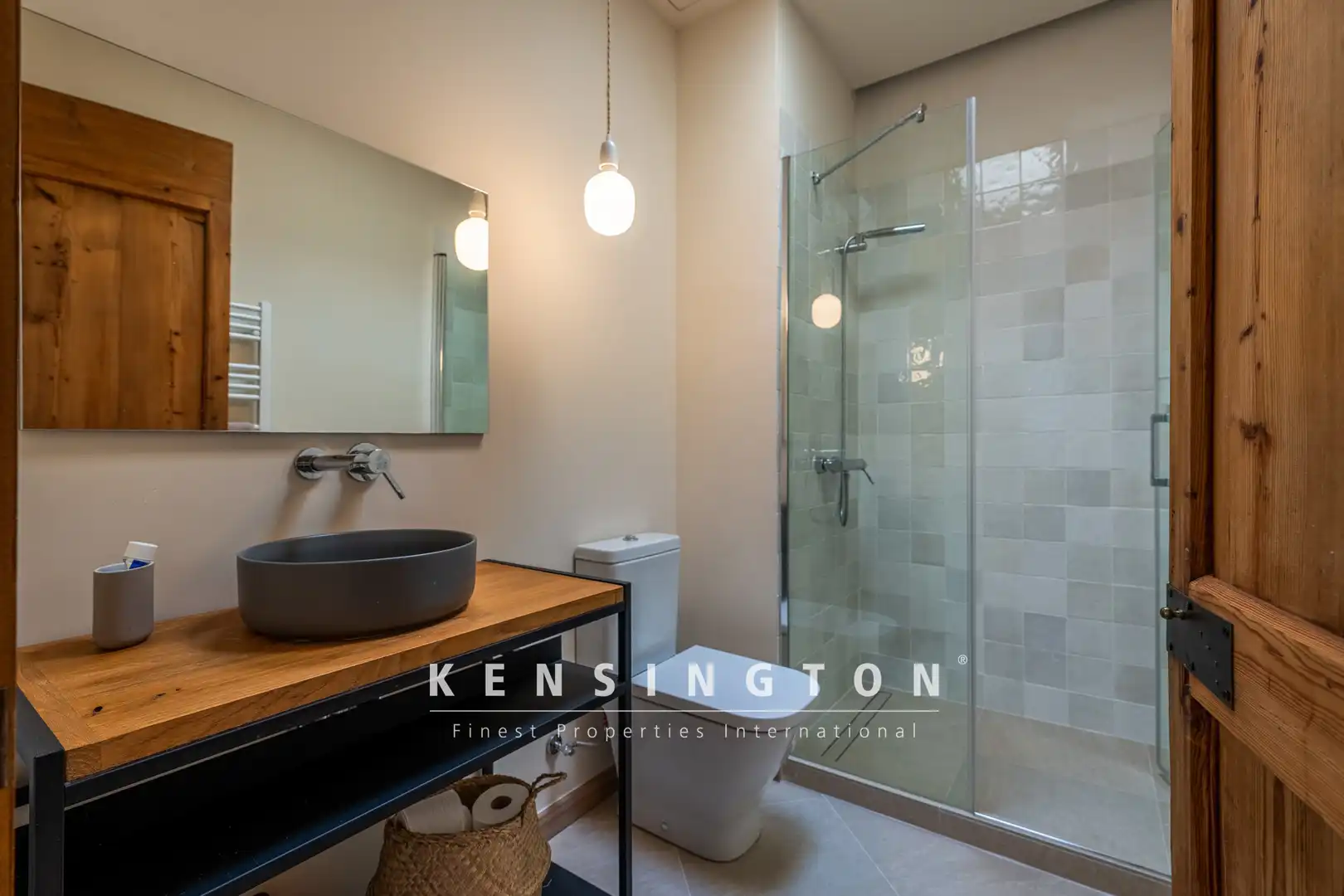 Baño de Casa o chalet en venta en Capdepera con Aire acondicionado, Calefacción y Terraza