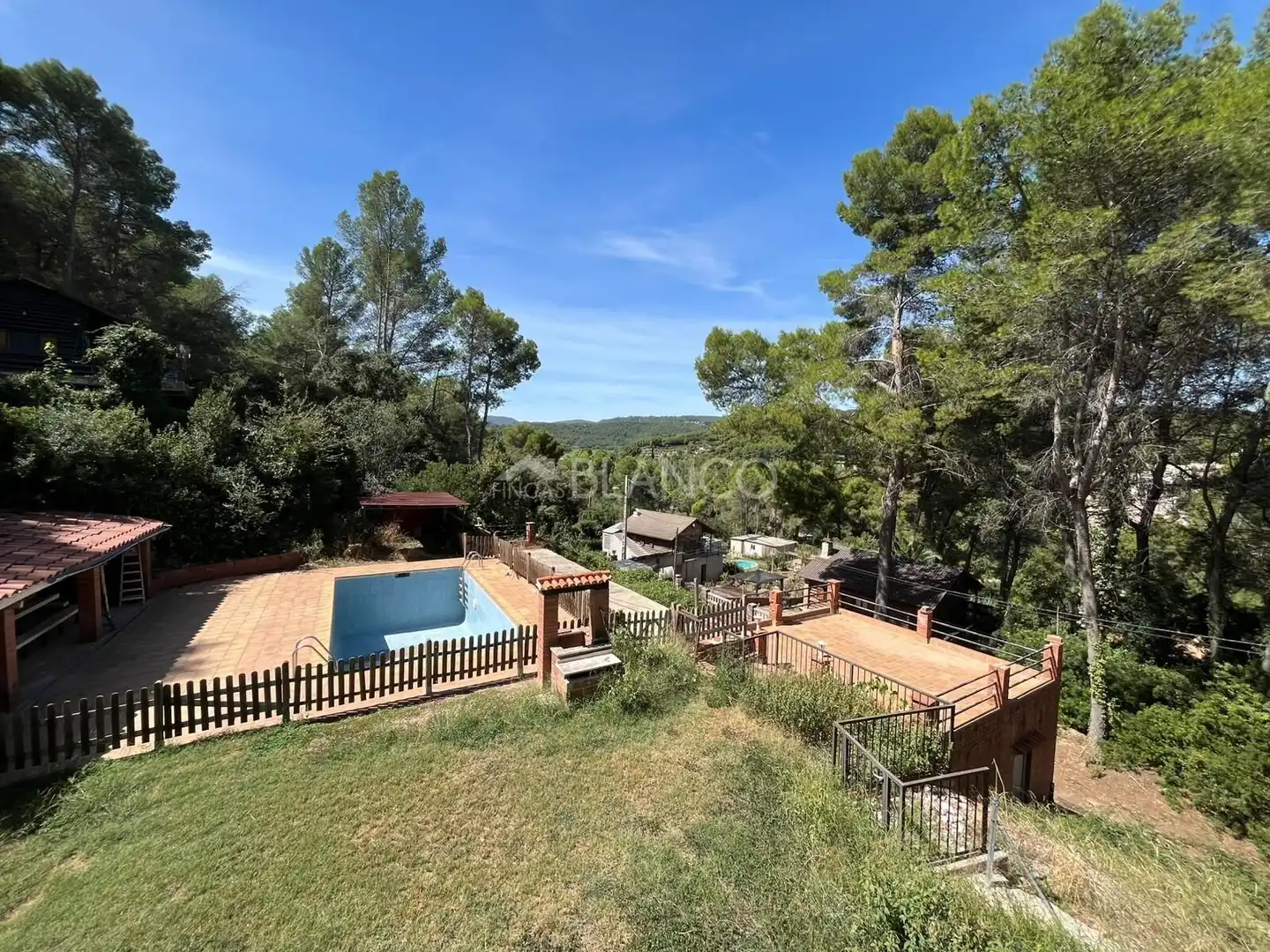 Jardí de Casa o xalet en venda en Piera