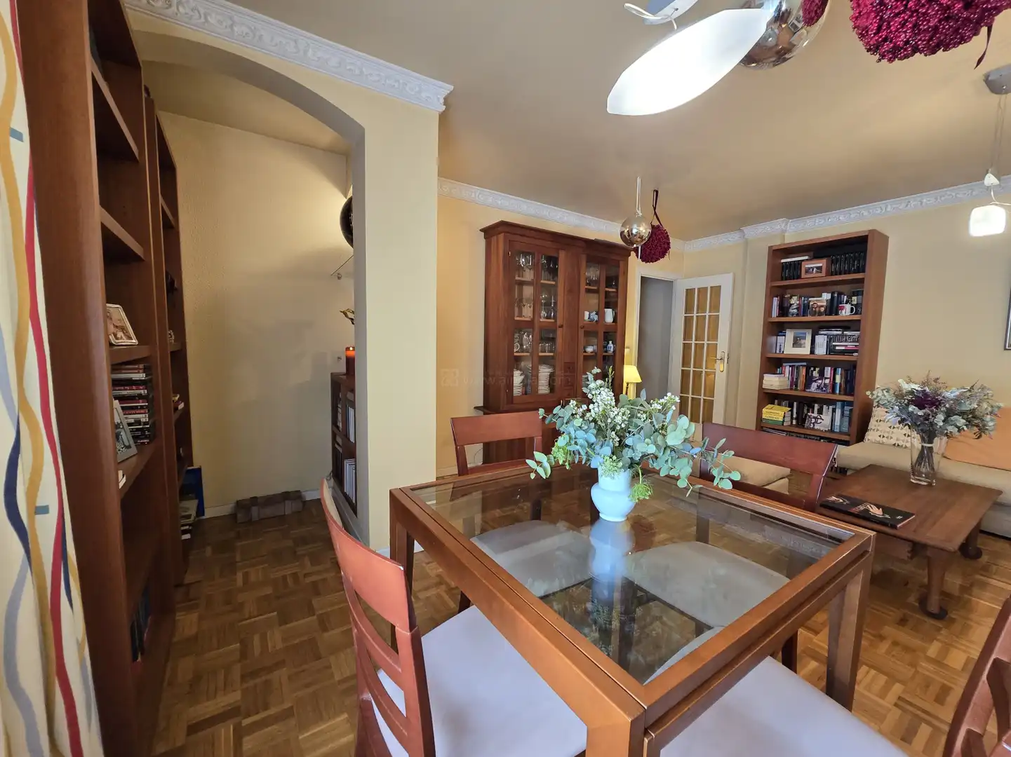 Esszimmer von Wohnung zum Verkauf in  Logroño mit Heizung, Parkett und Abstellraum