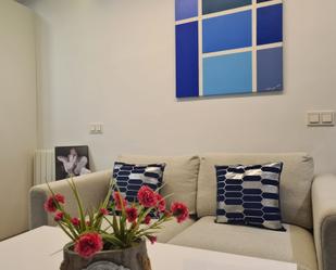 Living room of Study to rent in  Madrid Capital  with Air Conditioner