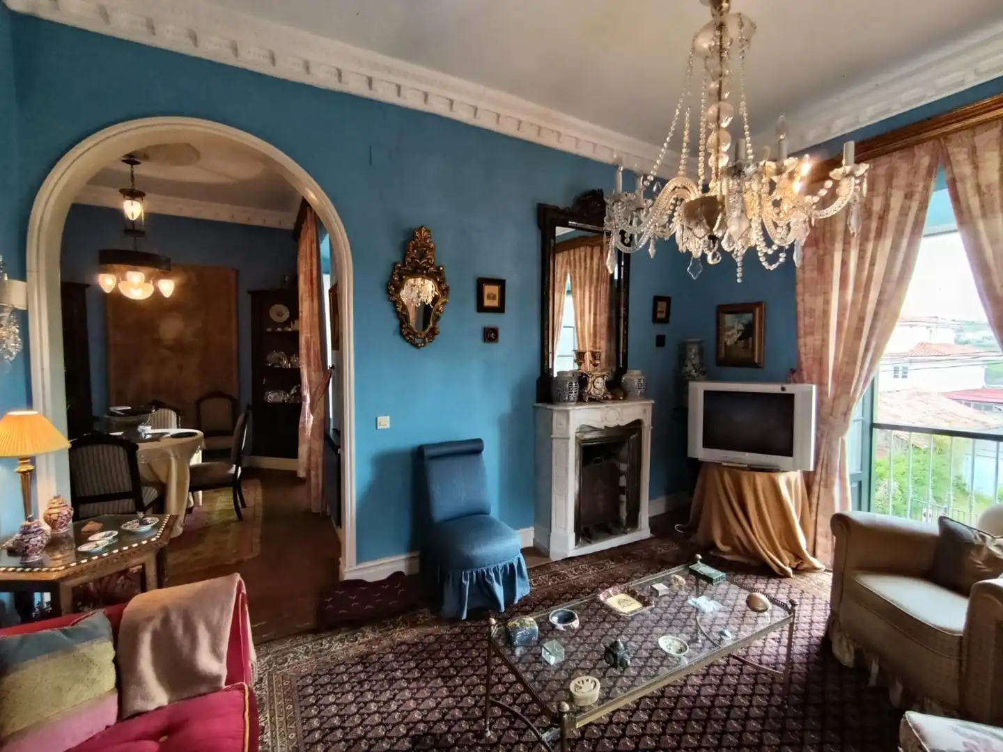 Living room of Flat for sale in Castrillón  with Heating