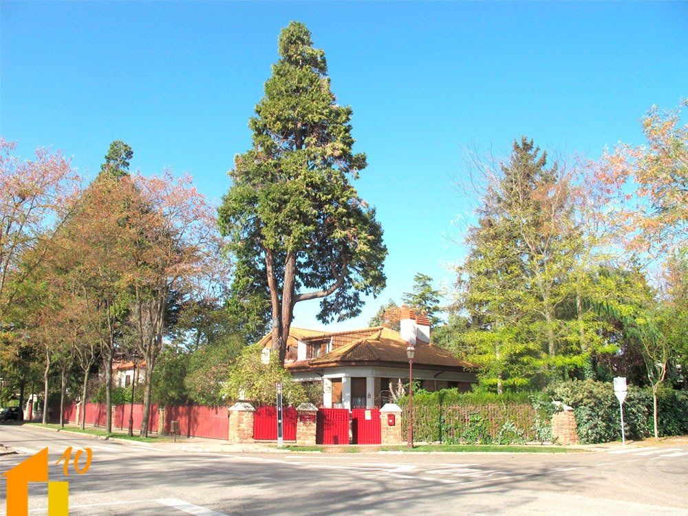 Exterior view of House or chalet for sale in Burgos Capital  with Heating, Private garden and Storage room