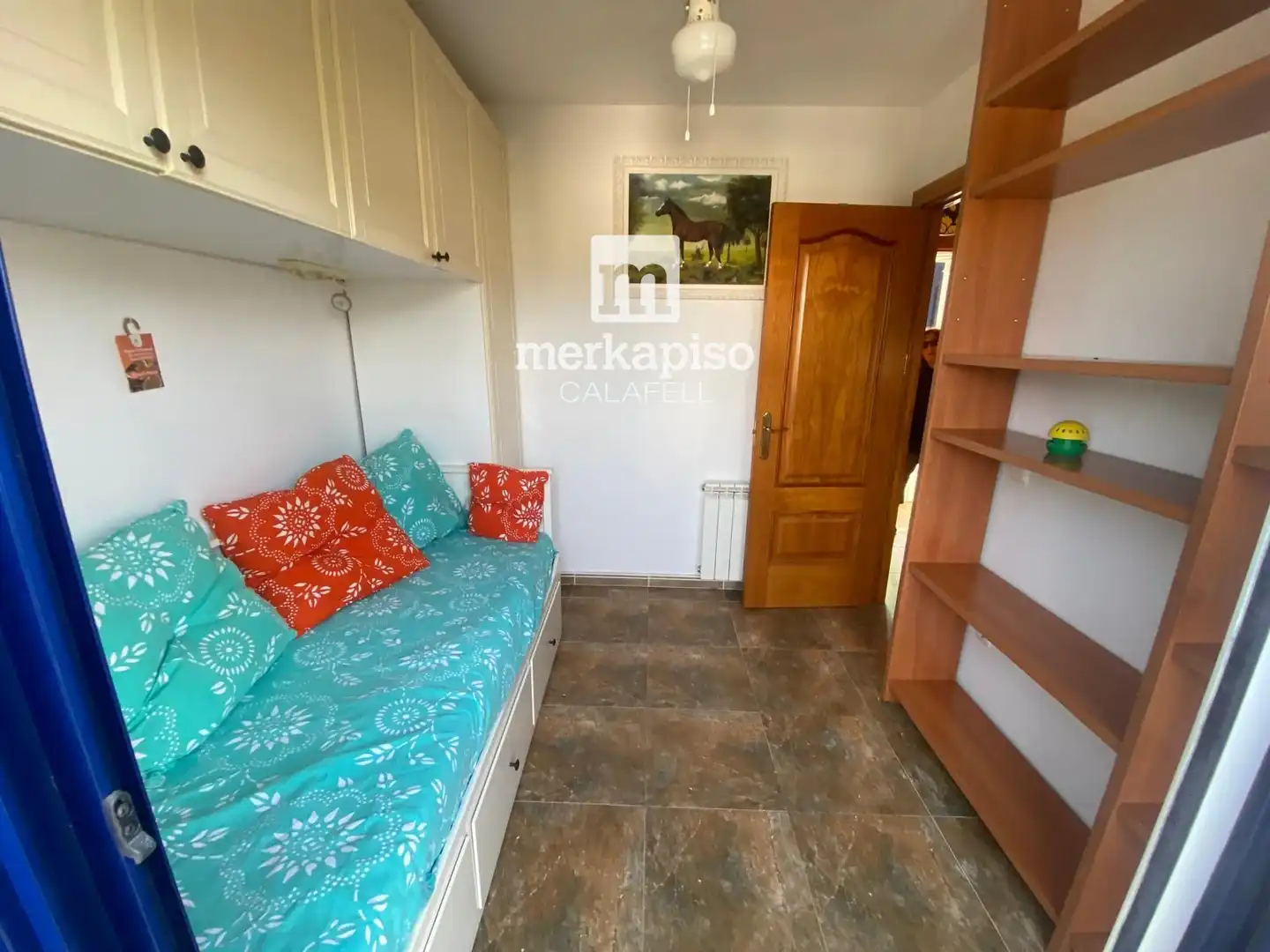 Habitación de Casa adosada de alquiler en Calafell con Calefacción, Terraza y Amueblado