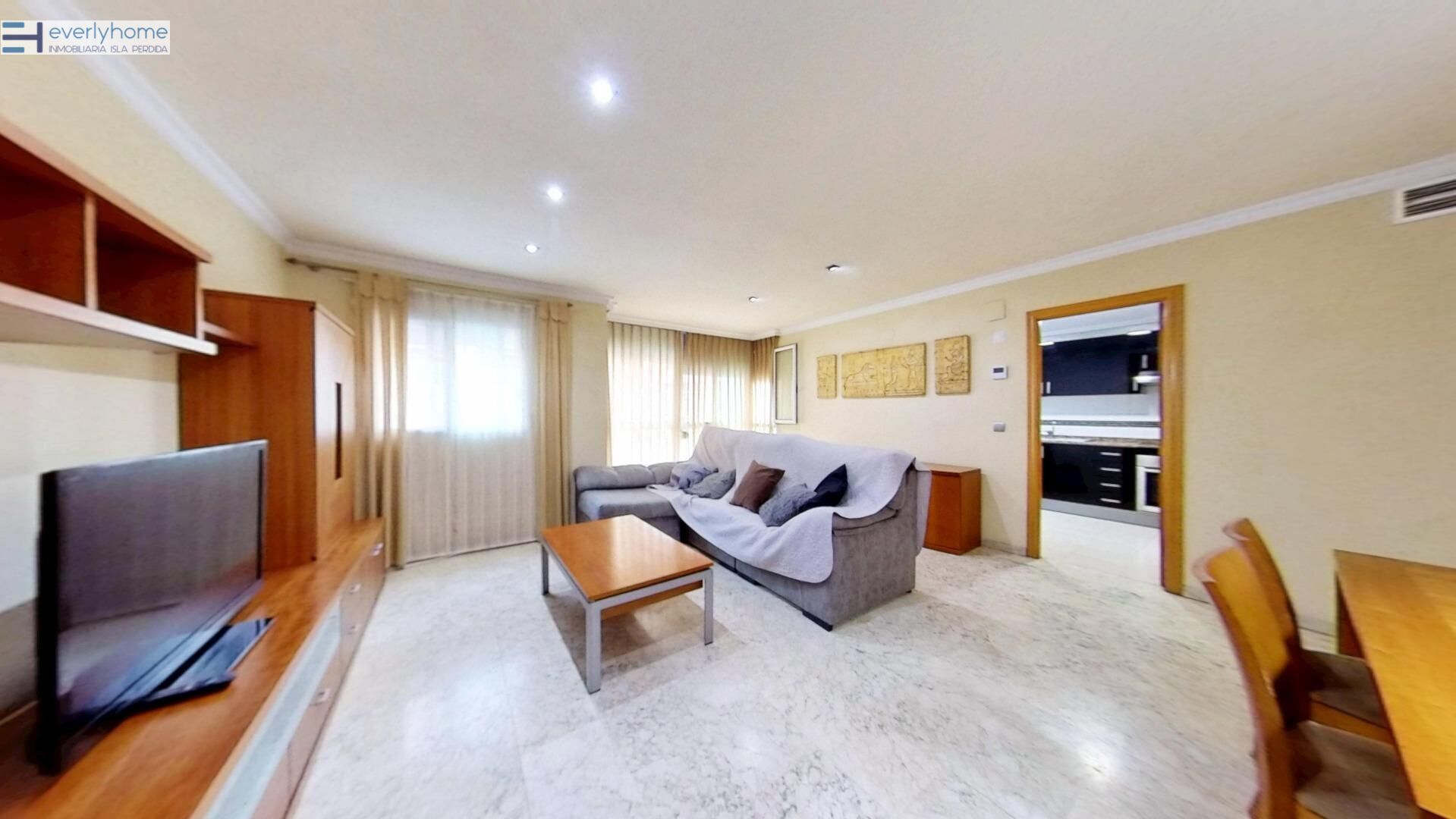 Sala d'estar de Pis de lloguer en  Valencia Capital amb Aire condicionat i Calefacció