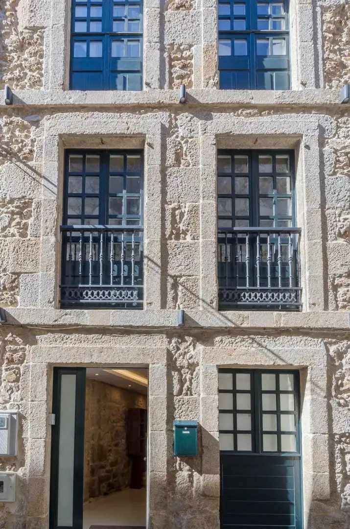 Exterior view of Houses for sale in A Coruña Capital   with Heating and Alarm