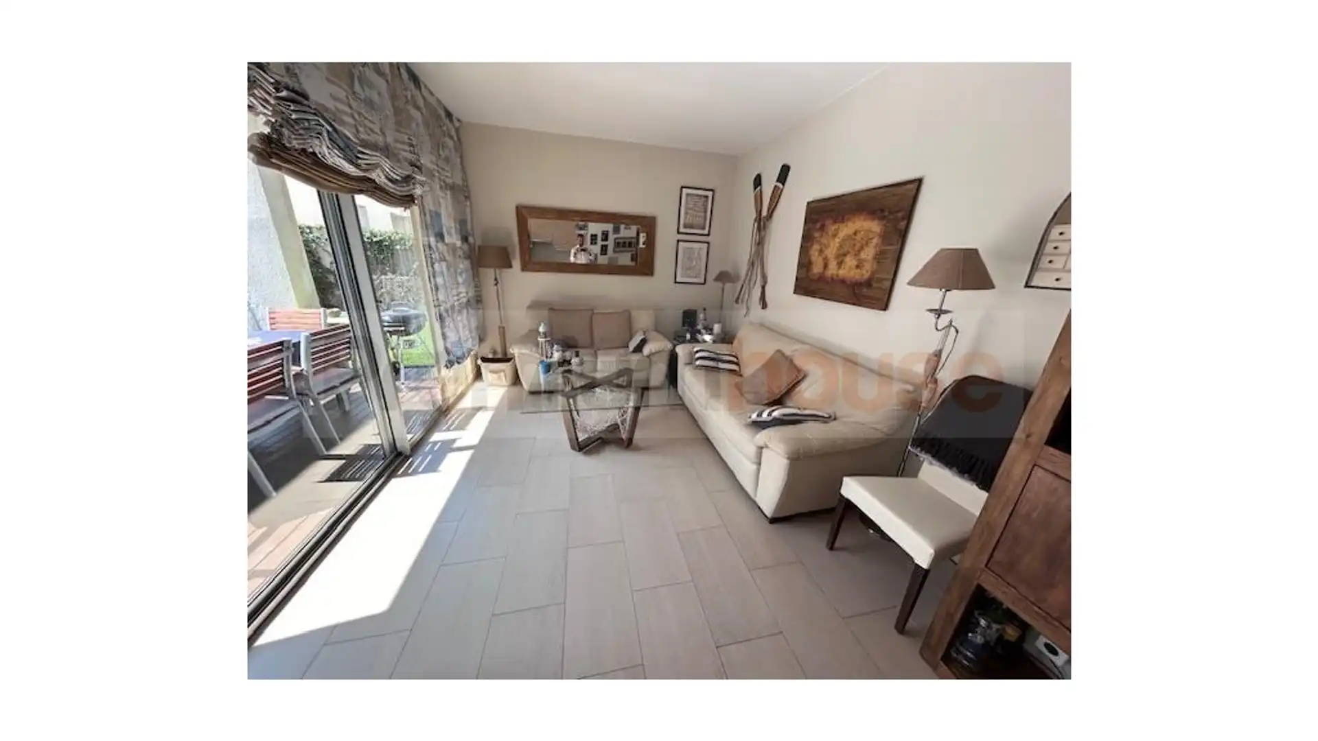 Living room of Flat for sale in Vandellòs i l'Hospitalet de l'Infant  with Heating, Private garden and Swimming Pool