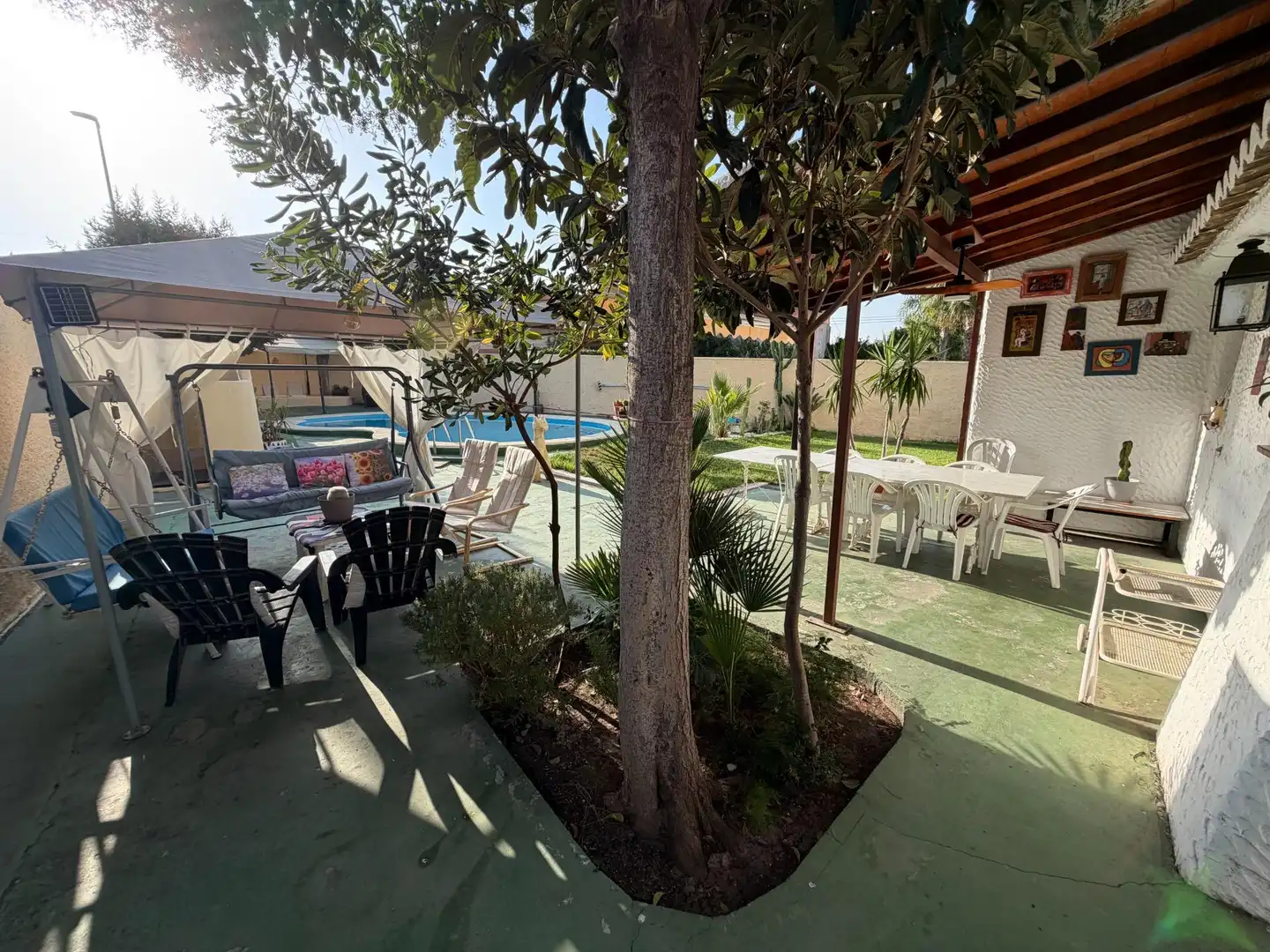 Piscina de Casa o chalet en venta en Náquera con Aire acondicionado, Jardín privado y Terraza