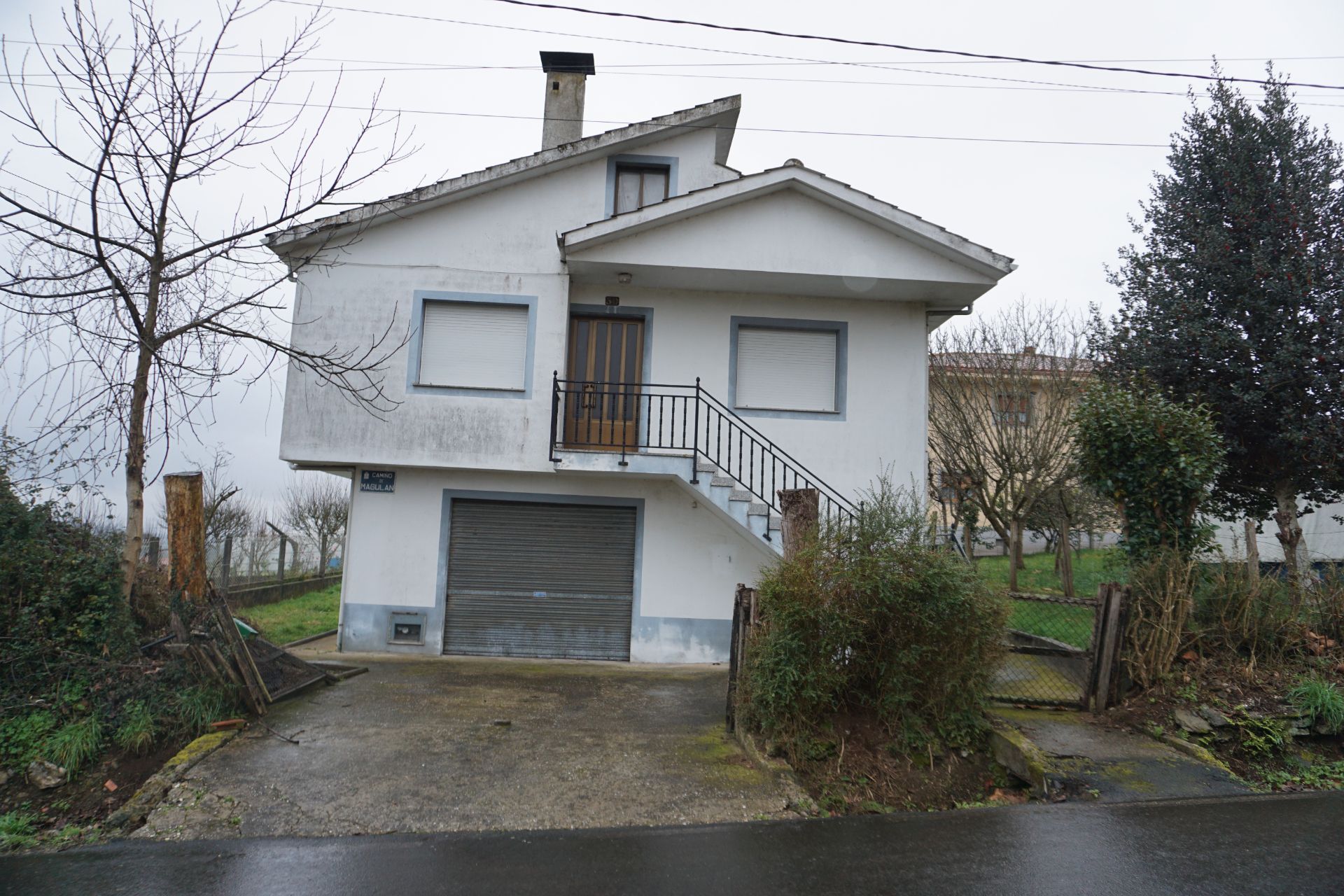 Vista exterior de Casa o xalet en venda en Arzúa amb Moblat